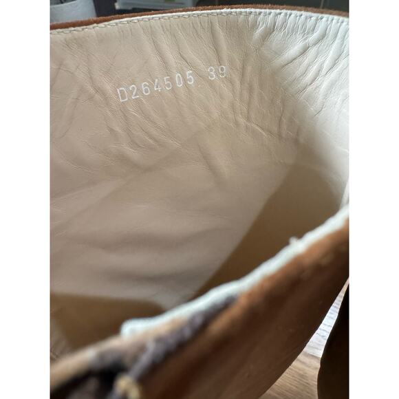 AGL MILLY KNEE HIGH BOOT IN BROWN SUEDE size 39/ US 9 - Picture 11 of 16